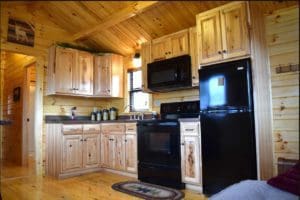 Holly Camp Cottage Kitchen at Wilderness Presidential Resort