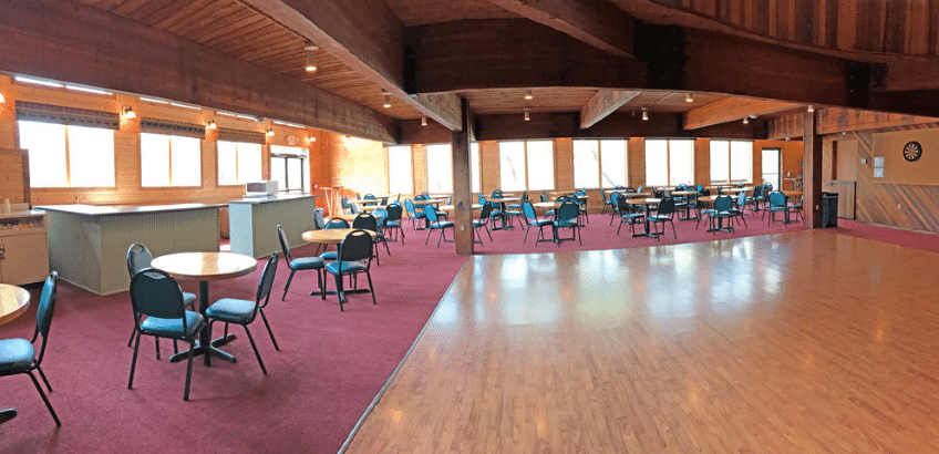 Clubhouse Interior with Dance Floor