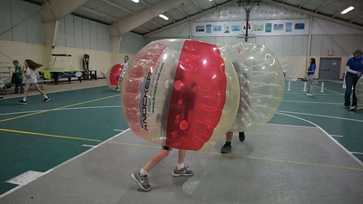 Knockerball In the Gymnasium