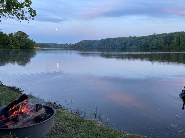 Campfire at Wilderness Presidential Resort