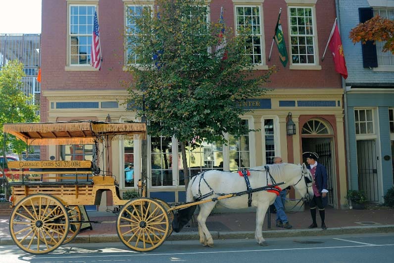 Old Town Fredericksburg VA