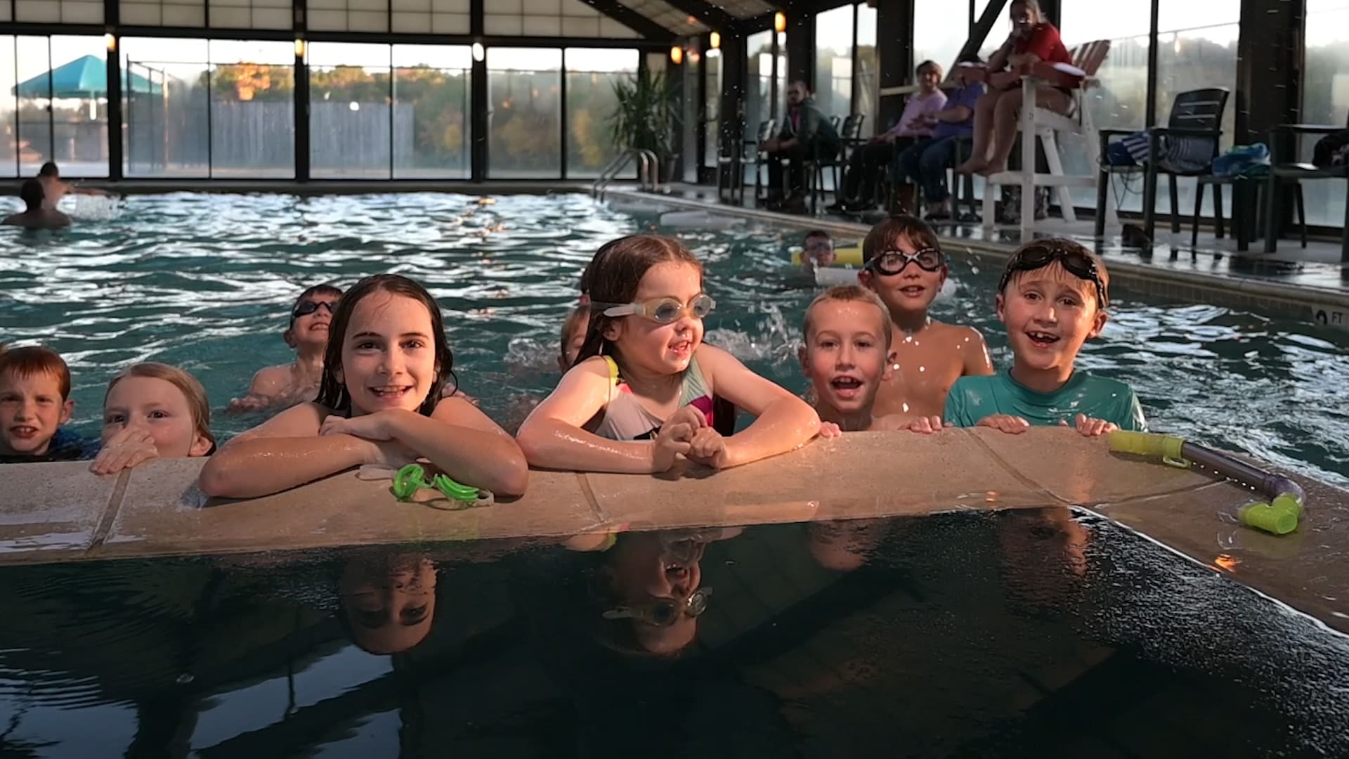 Family Friendly Cabins with Indoor Heated Pool