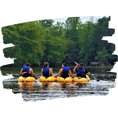 Ladies on Kayaks