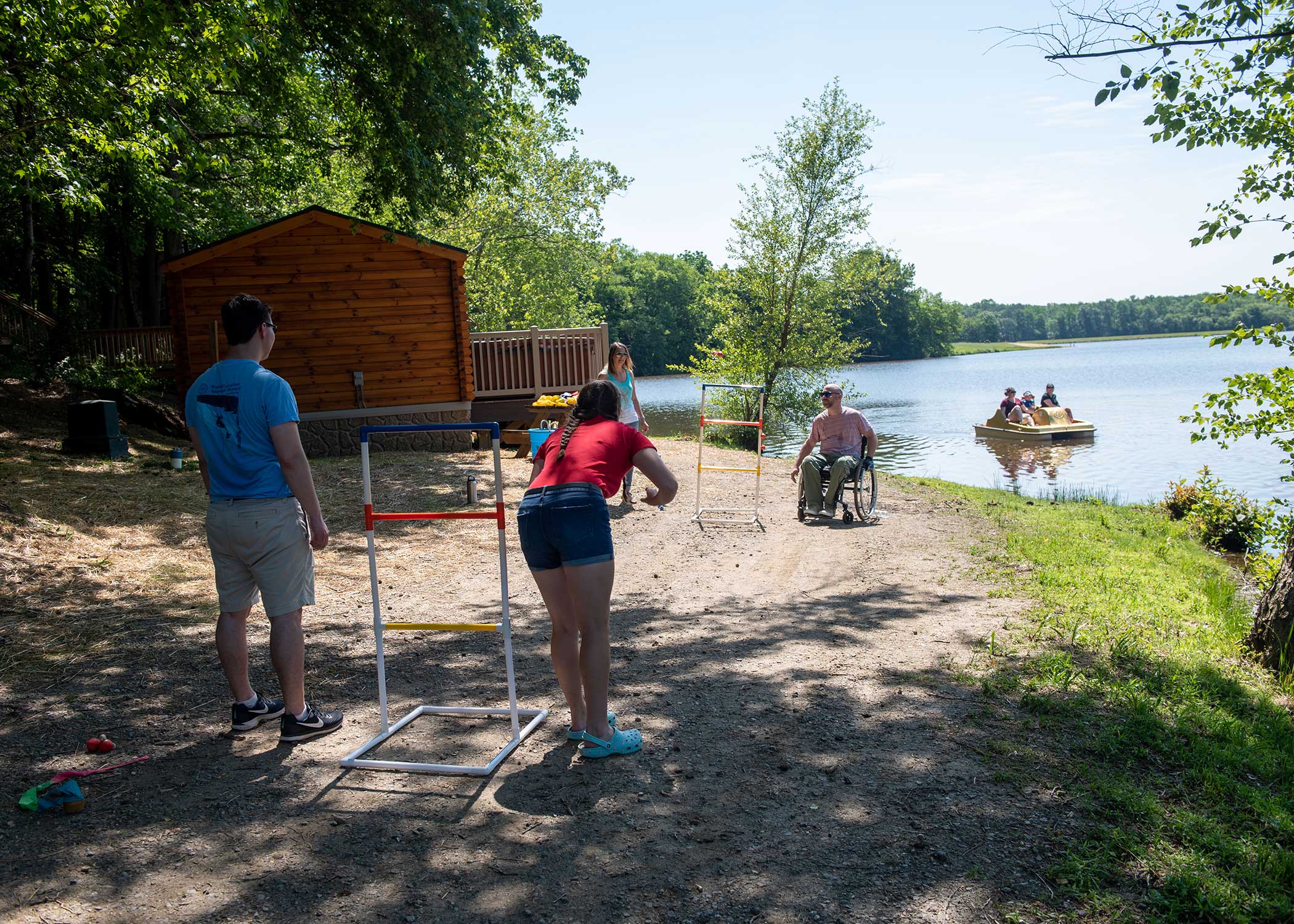 Red-Neck-Golf-Camp-Cabin-Style