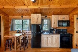 Fully Equipped Cabins