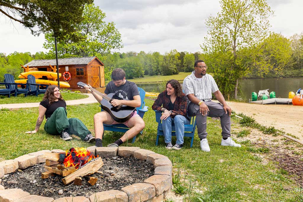 Campfire at Wilderness Presidential Resort