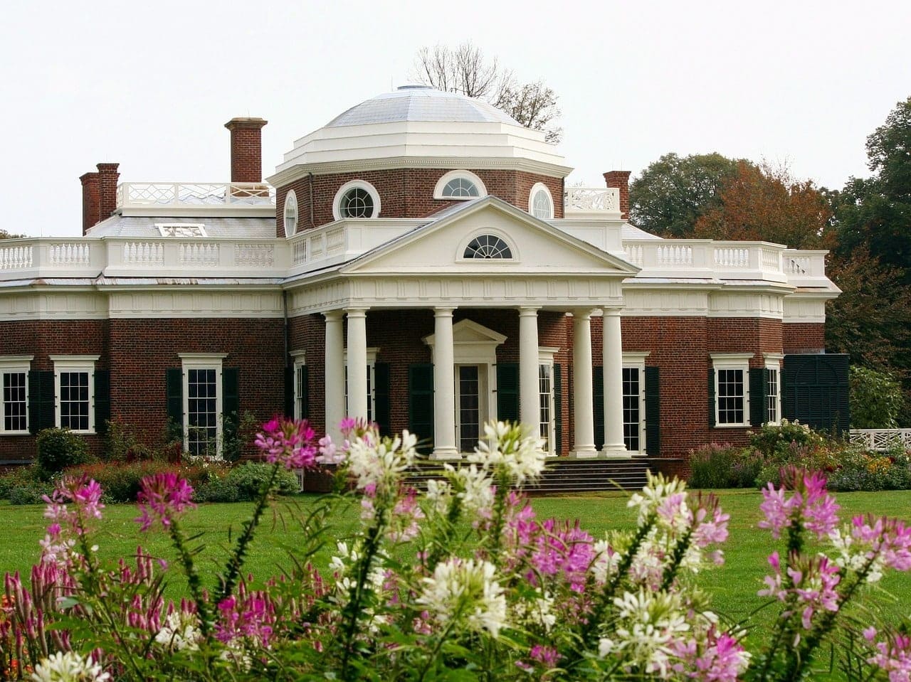 Monticello — Thomas Jefferson's historic estate near Charlottesville Virginia