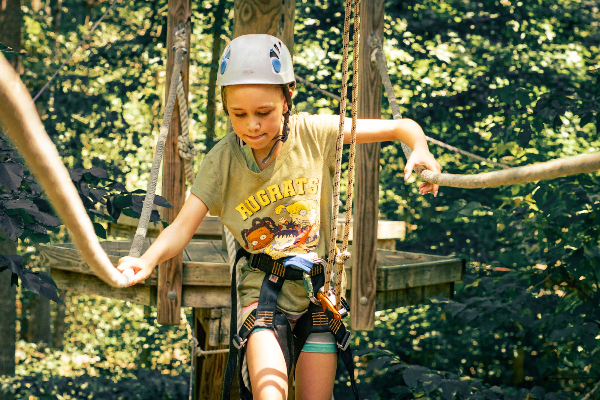 Kids enjoying the Adventure Park at Wilderness Presidential Resort