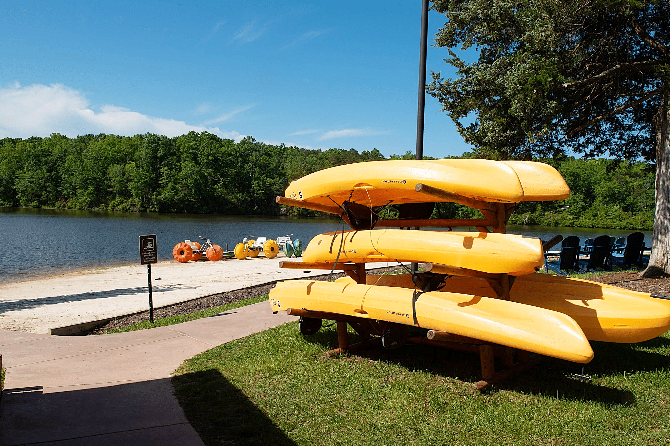 Paddle Boats, Kayaks, Go Boats and More