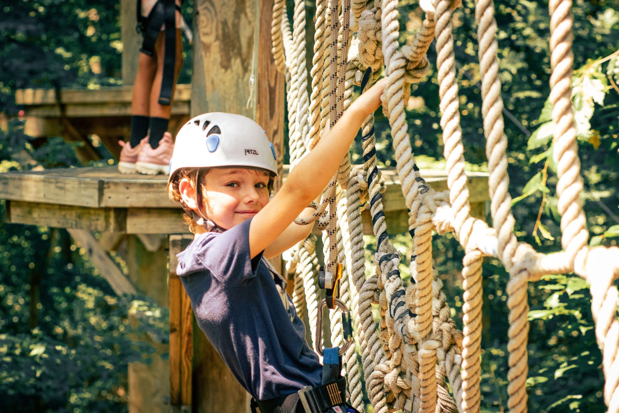 Adventure Park ropes course at Wilderness Presidential Resort
