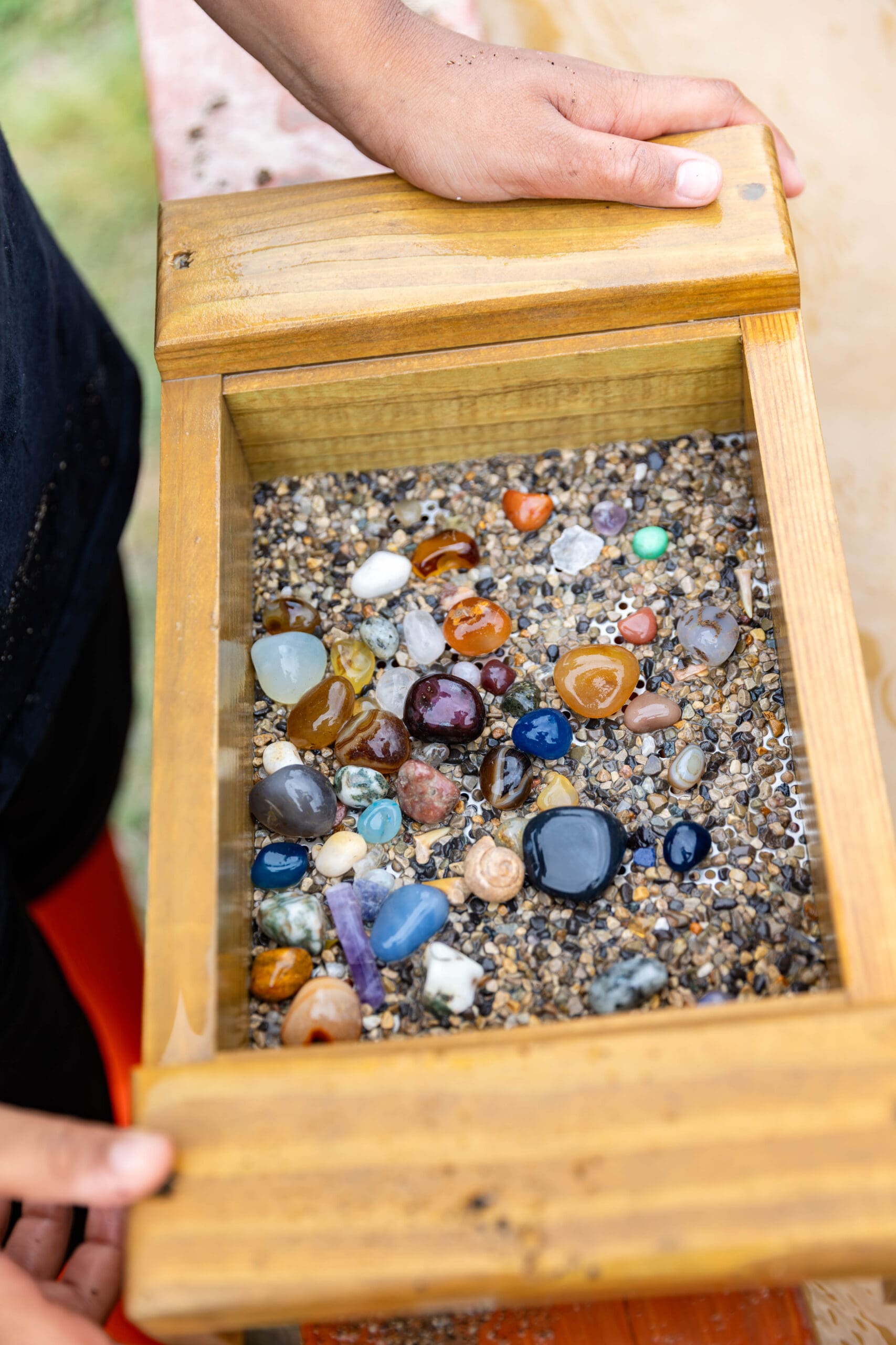 Gem mine loot at Hazel's Holler at Wilderness Presidential Resort