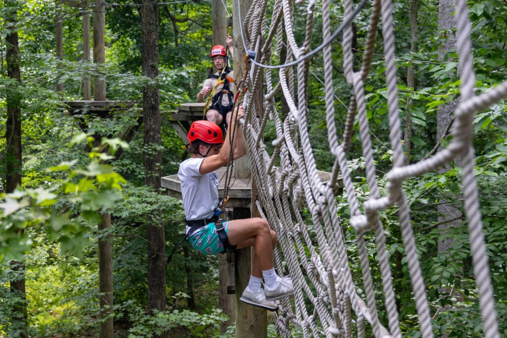 Adventure Park Ropes Course at Wilderness