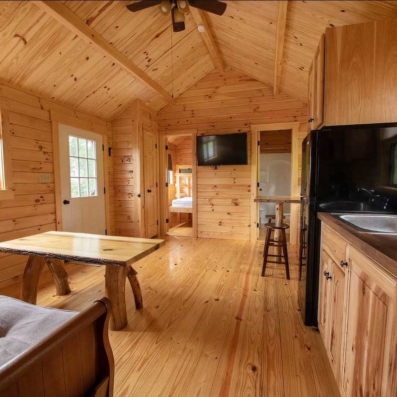 Dogwood Living Room at Wilderness Presidential Resort